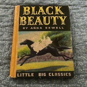 Vintage children’s book, Black Beauty by Anna Sewell , copyright 1978